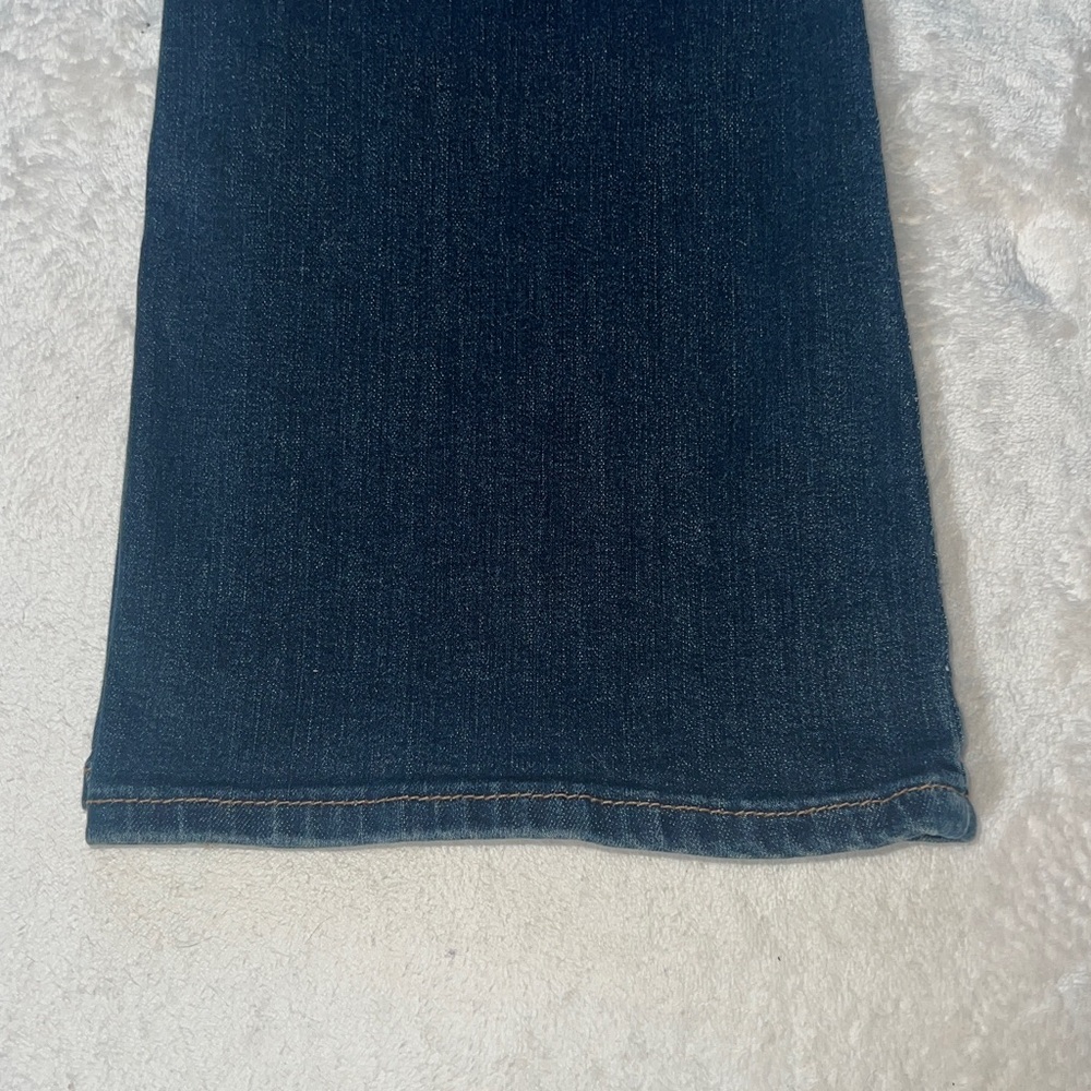 Old Navy The Rock Star Campfire Dark Wash Bootcut Jeans Size 2 EUC - Picture 5 of 11